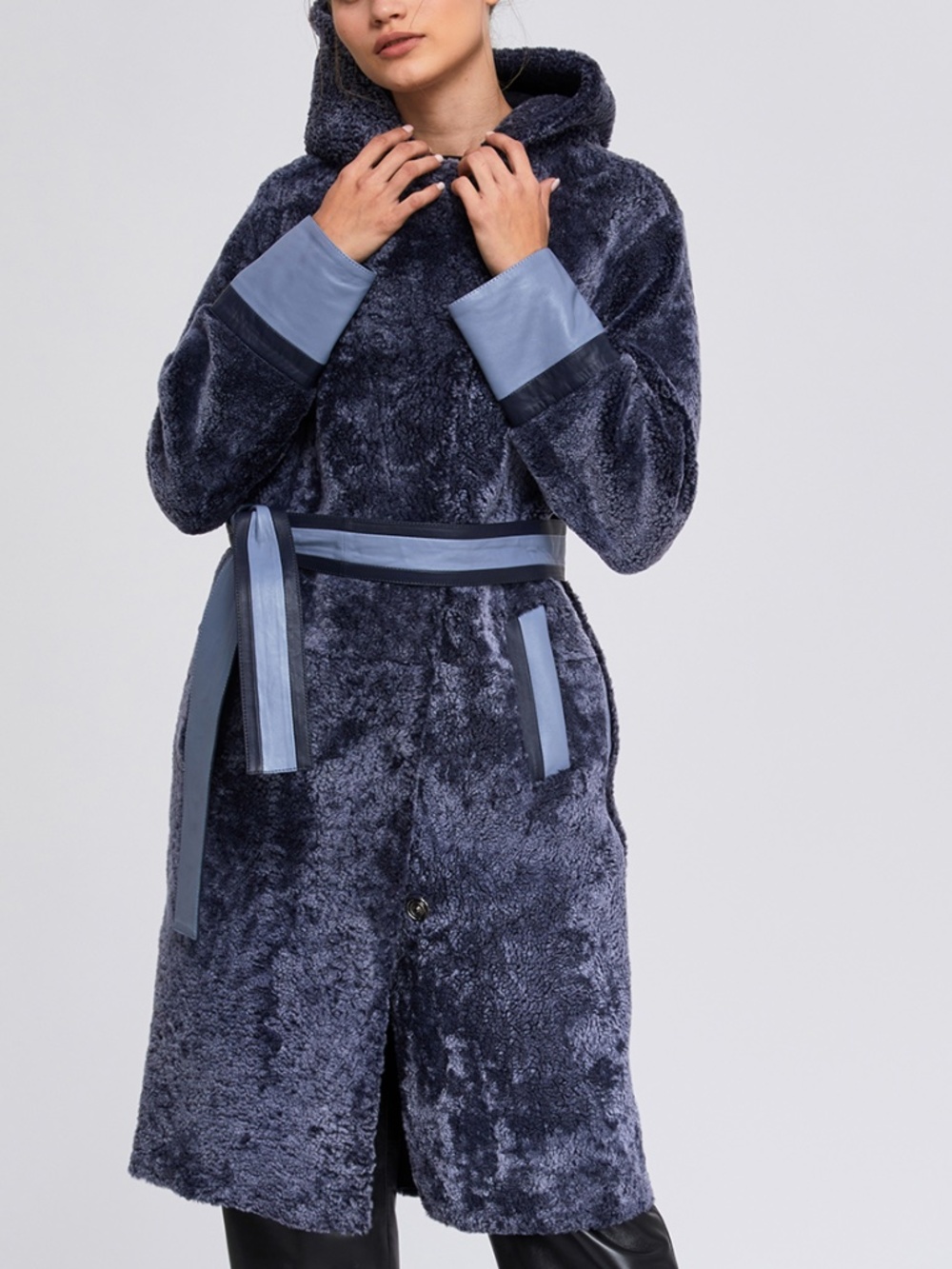 Shearling Overcoat: Women's Turkish Sheepskin Winter Coat